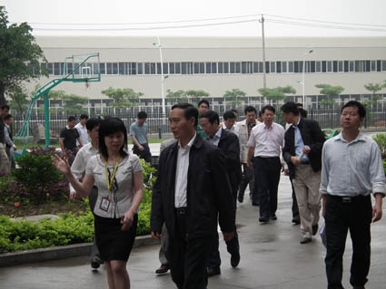 市委書記袁榮祥一行蒞臨福特科視察